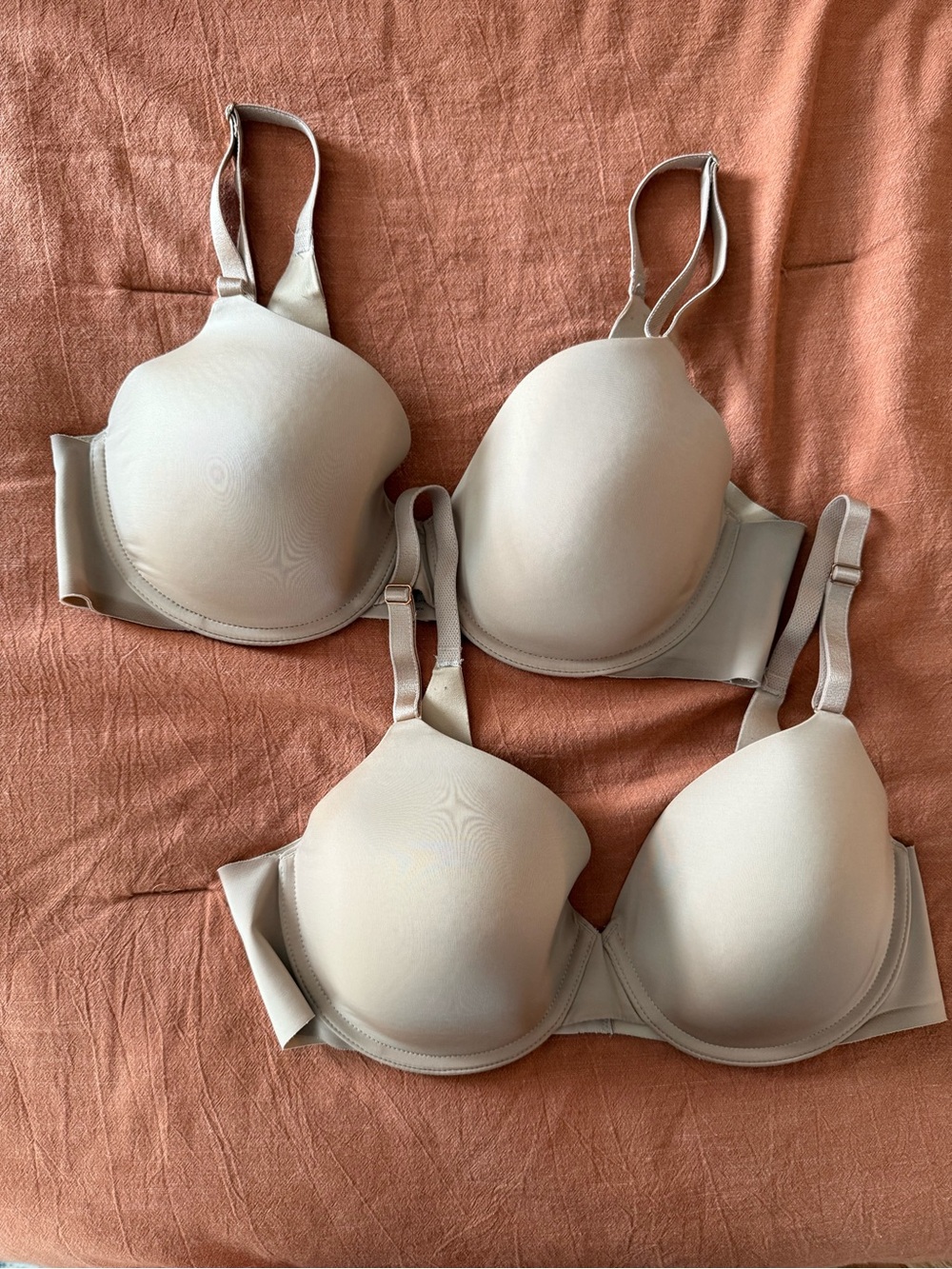 Soma Vanishing 360 Perfect Coverage Bras - set of 2
